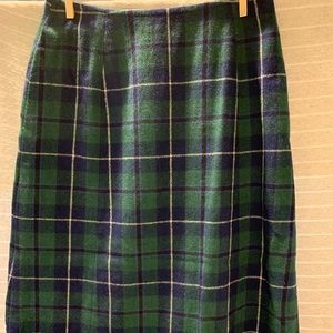 Vintage Pendleton wool skirt